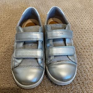 Children’s Geox Silver Shoes